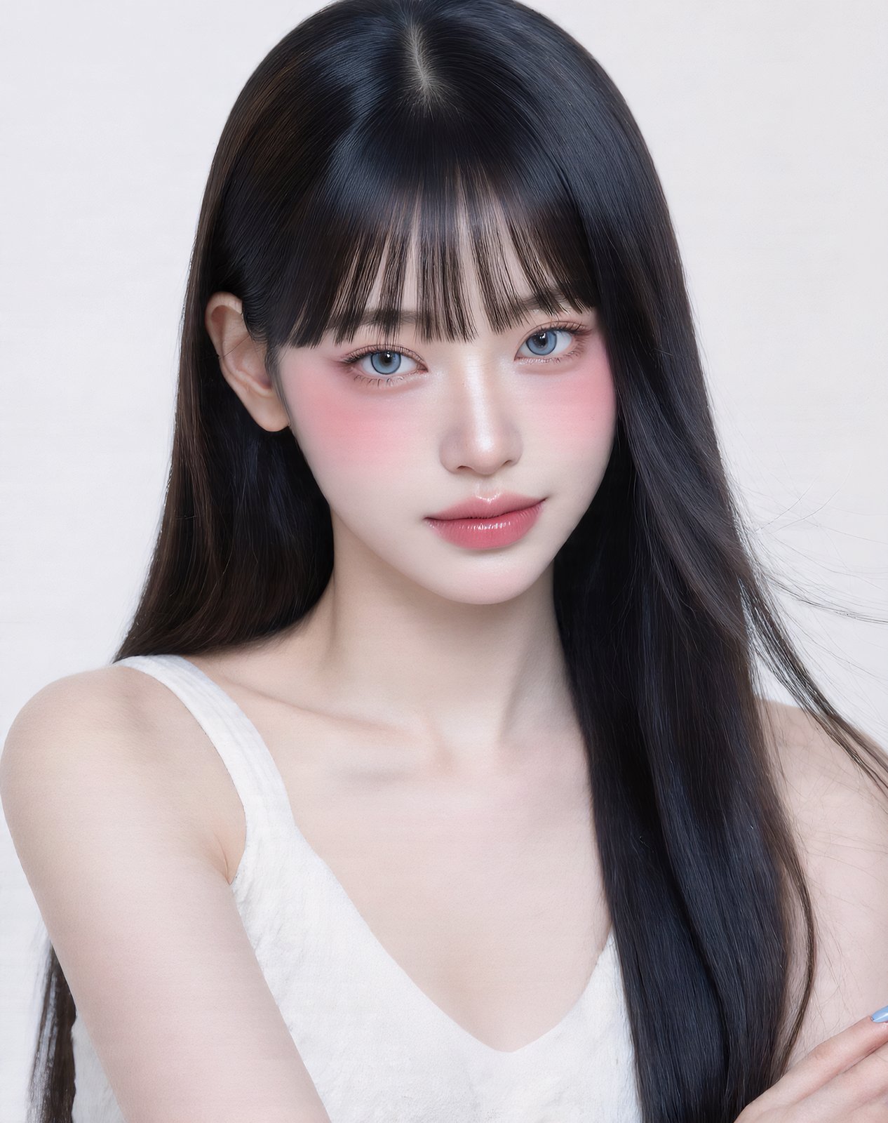 LENVABLE model wearing Sunlight Brown